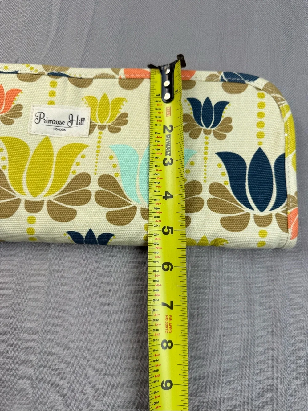 Primrose Hill Floral Heat Resistant Flat Iron Case